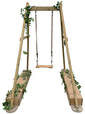 Garden Swing Props, Prop Hire
