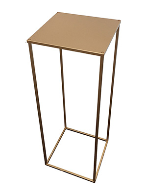 Gold Table Stand Props, Prop Hire