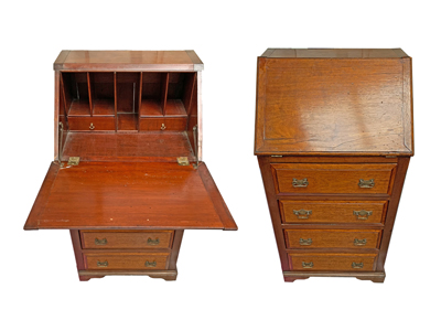 Fold Top Desk and Drawers Props, Prop Hire