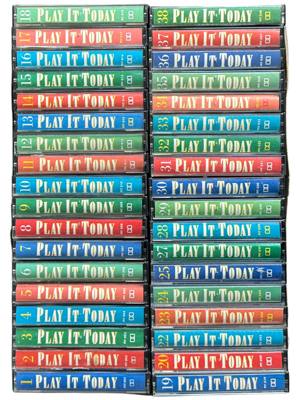 Rare Set of Play It Today Cassette Tapes Props, Prop Hire