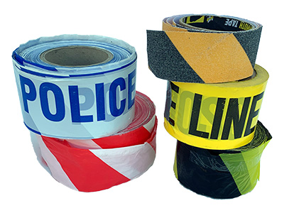 Hazard Tapes Props, Prop Hire