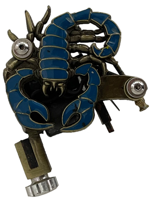 Scorpion Vintage Tattoo Gun Props, Prop Hire
