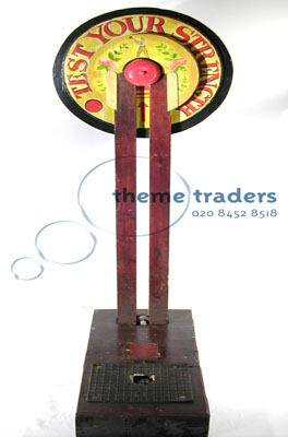 Test Your Strength Game Props, Prop Hire