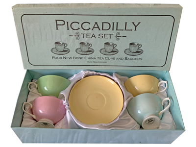 Tea Set in Box Props, Prop Hire