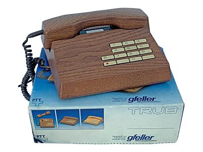 80s Wood Telephone Props, Prop Hire