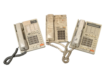 Office Telephones Props, Prop Hire