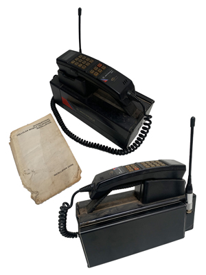 Motorola Portable Vintage Telephone Props, Prop Hire