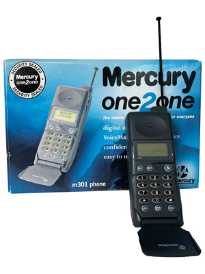 Grey Mercury One To One Mobile Telephones Props, Prop Hire