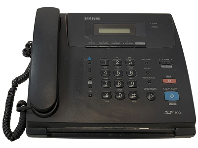 Samsung Facsimile Telephone Props, Prop Hire