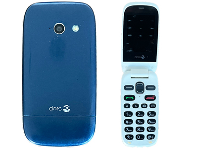 Blue Fliptop Mobile Telephone Props, Prop Hire