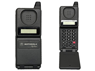 1993 Motorola Fliptop Mobile Telephone Props, Prop Hire