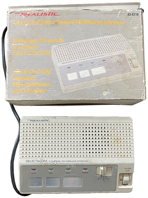 Retro Wireless Intercoms Props, Prop Hire