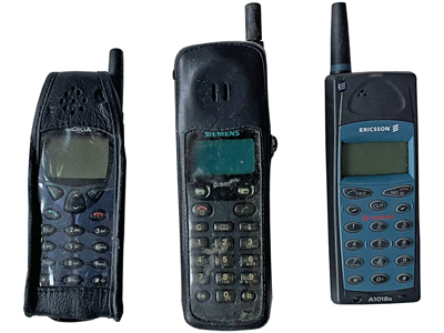 Ericsson Siemens Nokia Mobile Telephones Props, Prop Hire