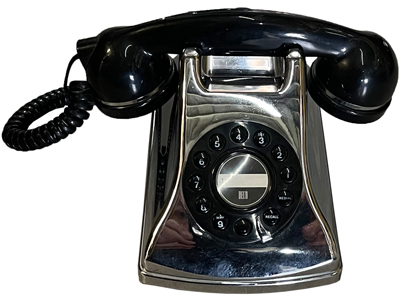 Chrome Silver Finish Telephone Props, Prop Hire
