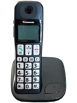 Elderly Large Button Hands Free Telephone Props, Prop Hire