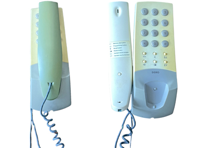 Rare Retro Doro Design Telephone Props, Prop Hire