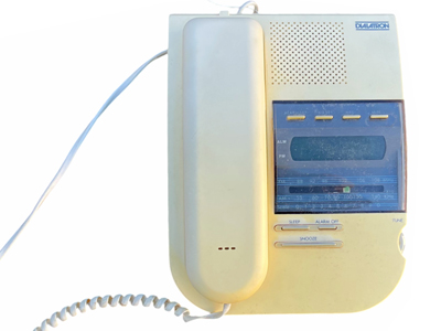 Dialatron Alarm Clock Telephone Props, Prop Hire