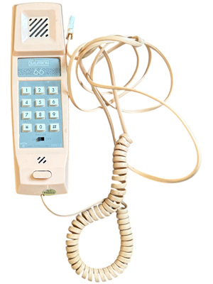 Pink Dialatron 66 Telephone Props, Prop Hire