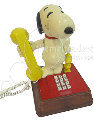 Snoopy Telephone Props, Prop Hire