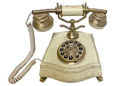 Marbled Effect Upright Telephone Props, Prop Hire