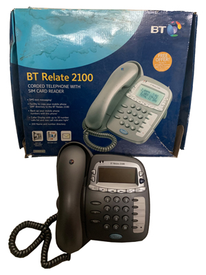 BT Relate Telephone with SIM Props, Prop Hire