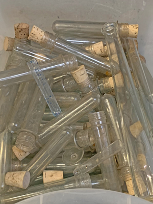 Retro Test Tubes Props, Prop Hire