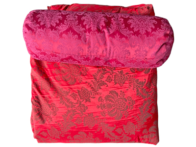 Royal King Size Bedding Quilt Bolster Skirting Props, Prop Hire