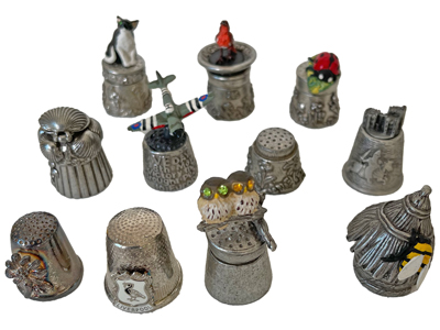 Silver Thimbles Props, Prop Hire