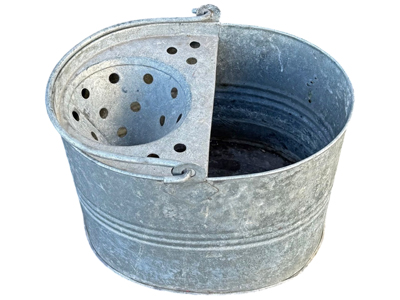 Tin and Galvanised Buckets Props, Prop Hire