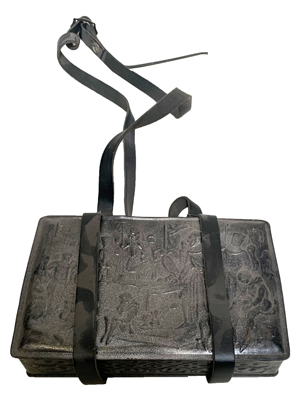 Soldiers Shoulder Despatch Tin Props, Prop Hire