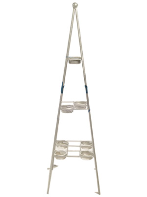 Pyramid Candle Holder Props, Prop Hire