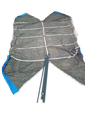 11 Foot Retro Army Tent Props, Prop Hire