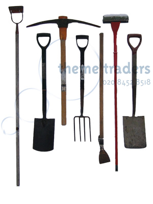Garden Tools(vintage and period) Props, Prop Hire