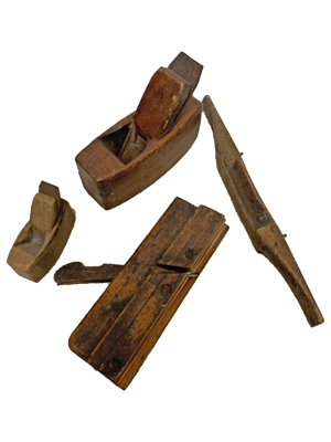 Vintage Woodwork Planers Props, Prop Hire