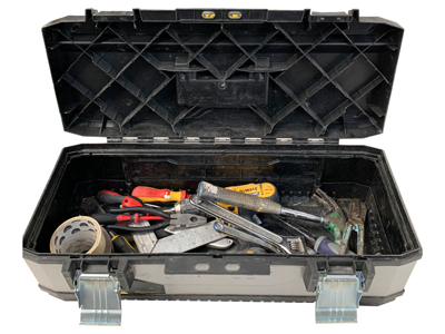 Professional Tool Box Props, Prop Hire