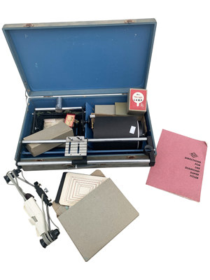 Diamond Kashimura Titler Retro Graphics Props, Prop Hire