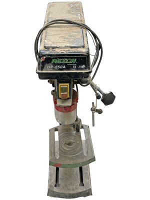 Industrial Workshop Large Machinery Pillar Drill Props, Prop Hire