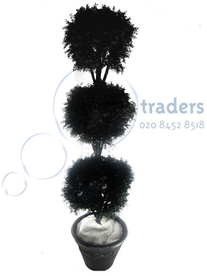 Topiary Tree Black Props, Prop Hire