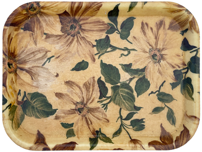 Retro Floral Serving Tray(many styles) Props, Prop Hire