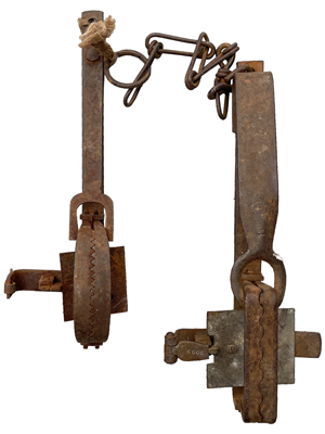 Antique Animal Traps Props, Prop Hire