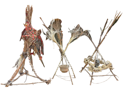 Spellbinding Ritual Twig Displays Props, Prop Hire