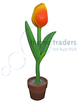 Small Tulip Statues Props, Prop Hire