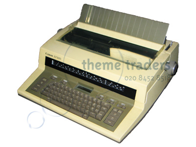 Rare Retro Electronic Typewriter Props, Prop Hire
