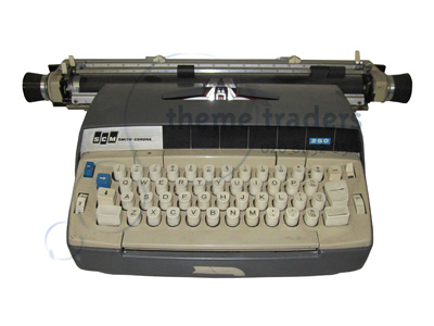 Retro Typewriter Props, Prop Hire