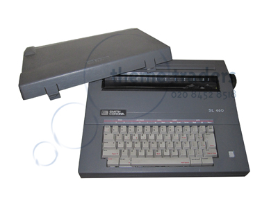 Grey Typewriter Props, Prop Hire