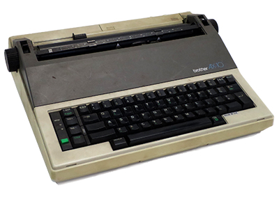Typewriter Props, Prop Hire