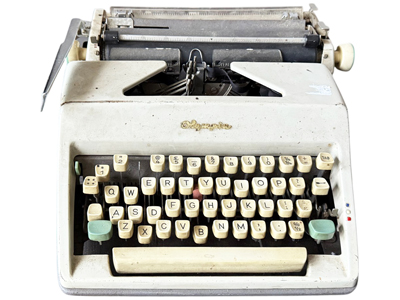 Olympia Typewriter Props, Prop Hire
