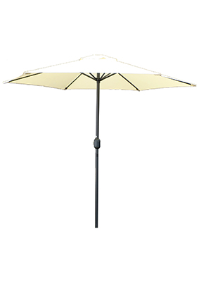 Cream Parasols Props, Prop Hire