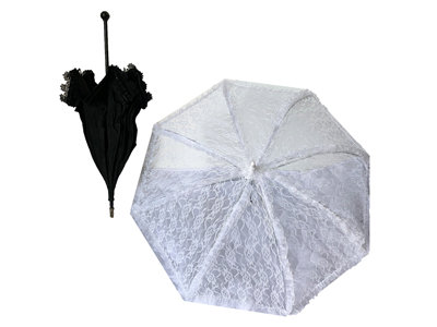 Lace Parasol Props, Prop Hire