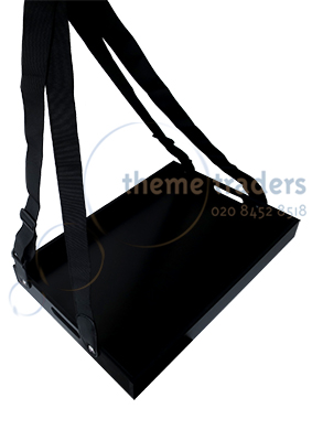 Black Usherette Tray Props, Prop Hire